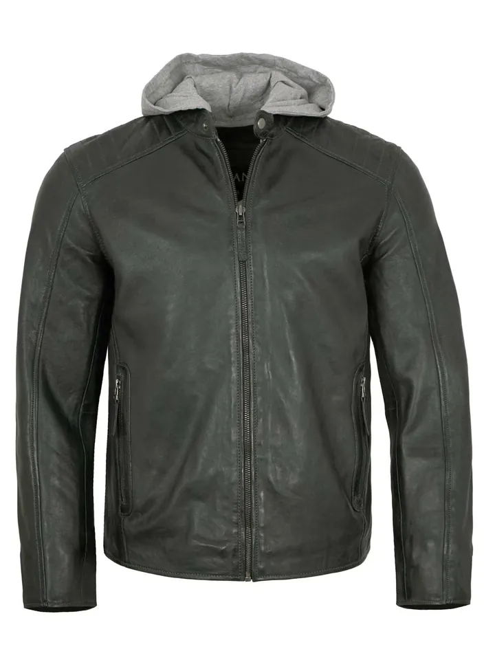 Jilani Chaqueta de entretiempo 'Razor-2' petróleo