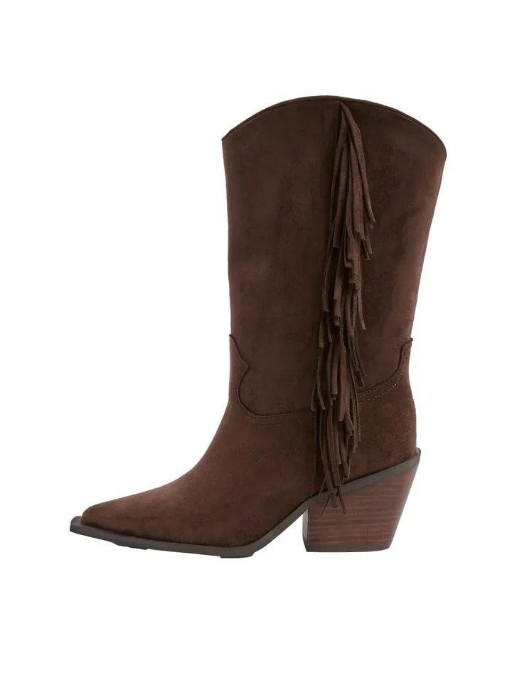 Lipsy Botas camperas chocolate