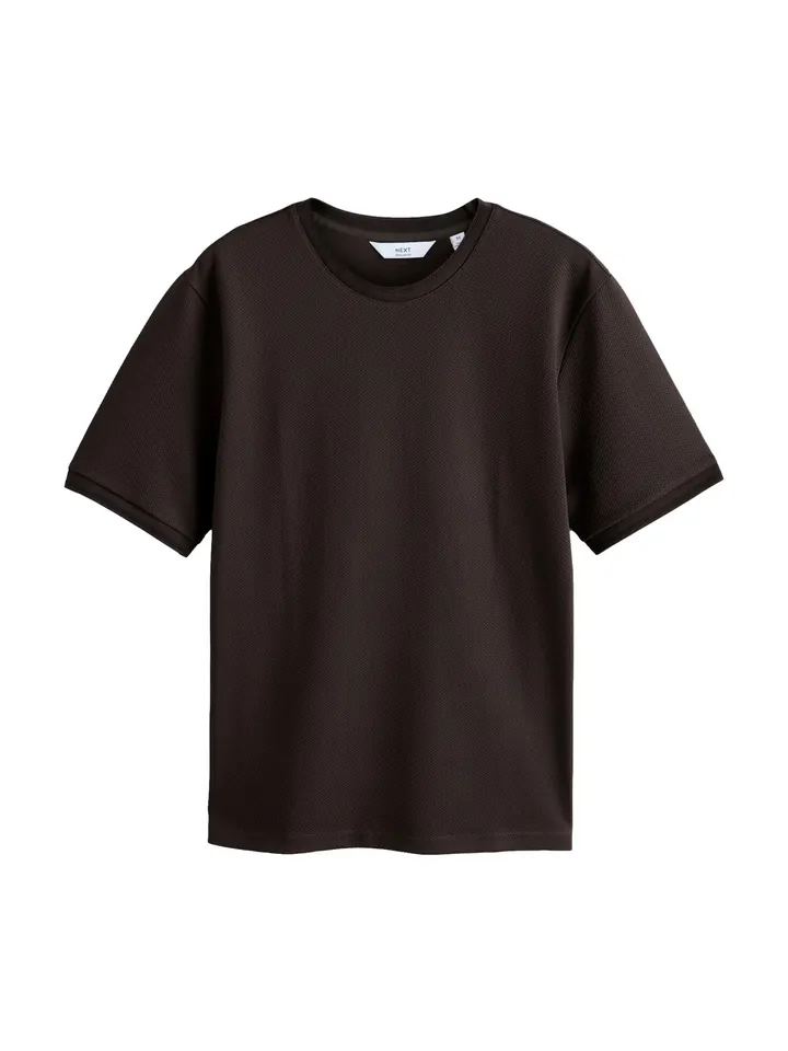 Next Camiseta marrón oscuro