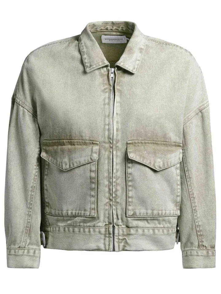 khujo Chaqueta de entretiempo 'Nelina'  verde pastel