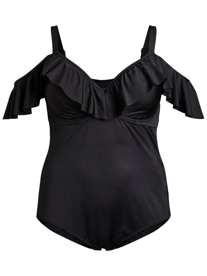 Swim by Zizzi Traje de baño 'SALLICA' negro