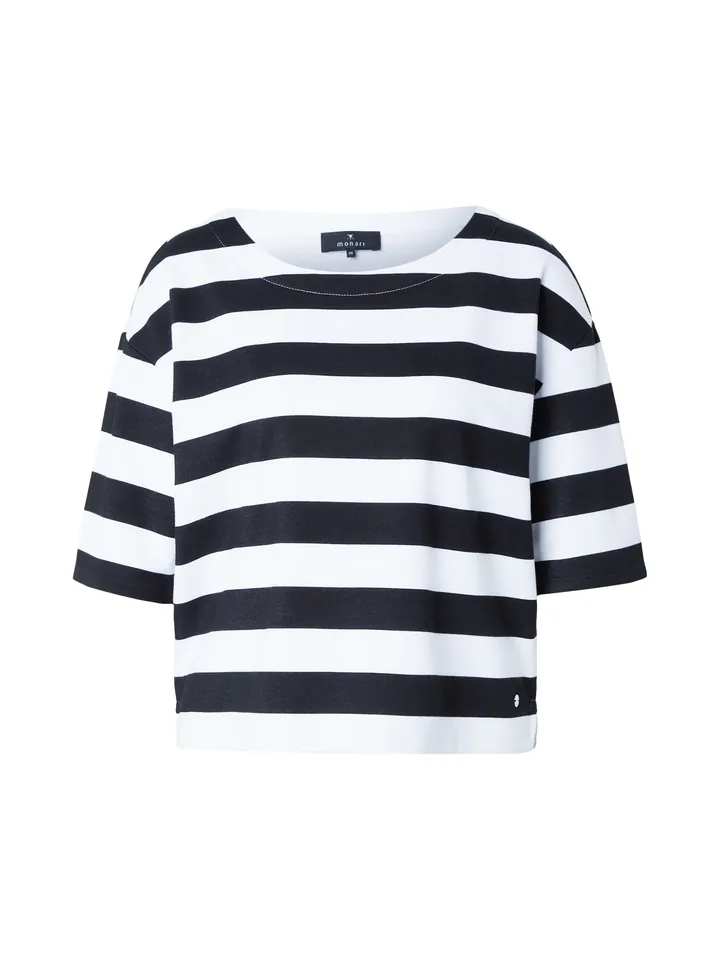 monari Sudadera negro / blanco