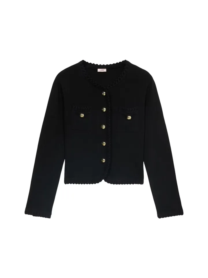 oltre Chaqueta de entretiempo negro