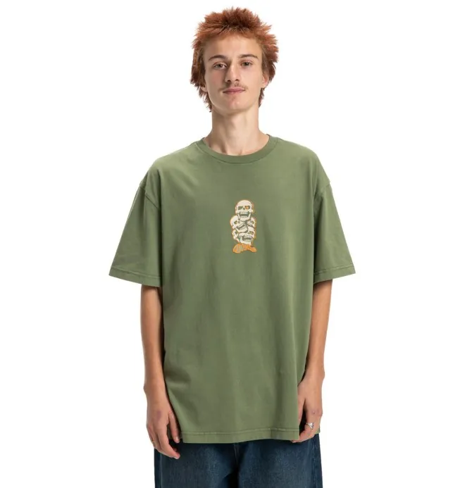 Laugh Stack - Camiseta de manga corta Verde hombre