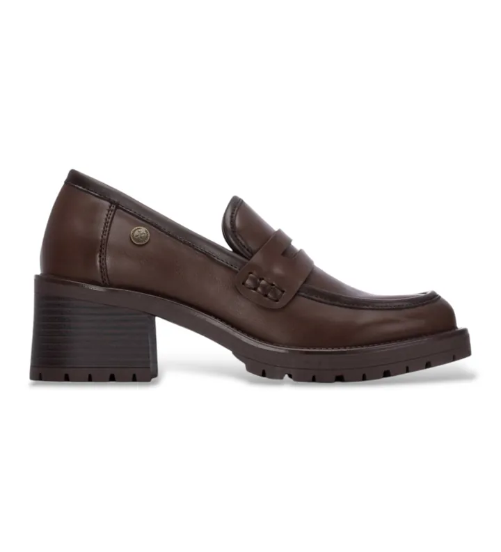 Xti para mujer. 14608402-MARRON Zapatos 146084 marrón (36), 5 a 8cm, Ninguno, Casual, Clásico