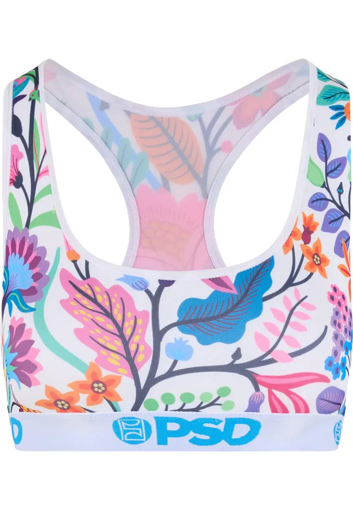 PSD Sujetador 'Mystical' azul / lila pastel / naranja / rosa