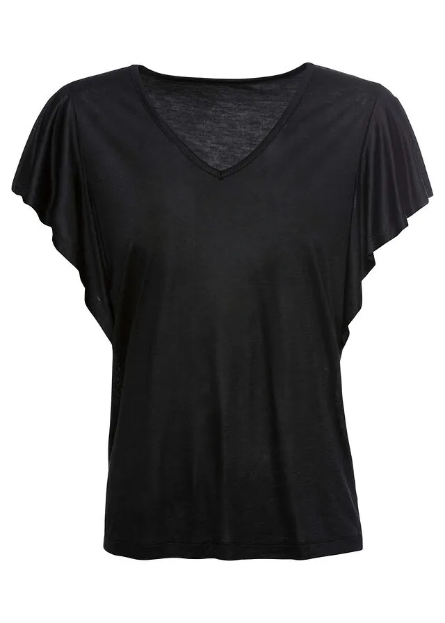 Camiseta de viscosa suave