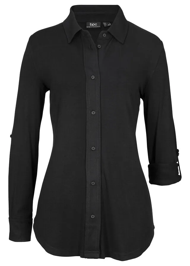 Blusa de punto, larga