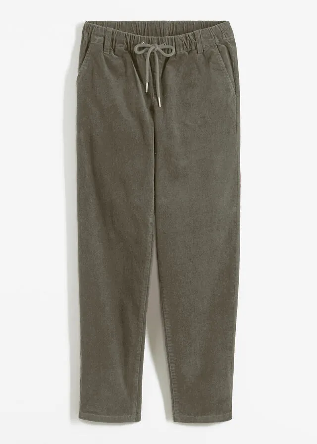 Pantalón de pana con cordón