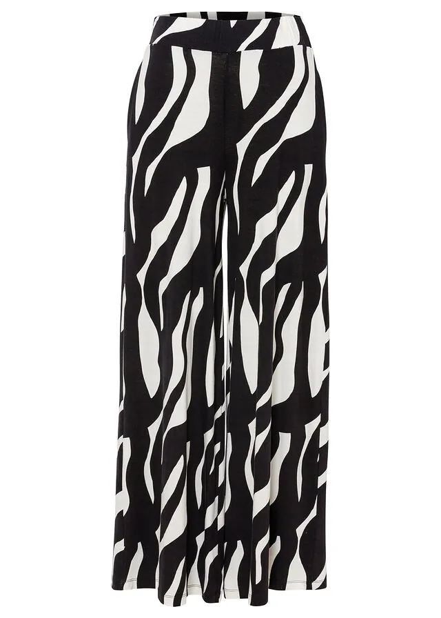 Pantalón de punto de mezcla de viscosa suave