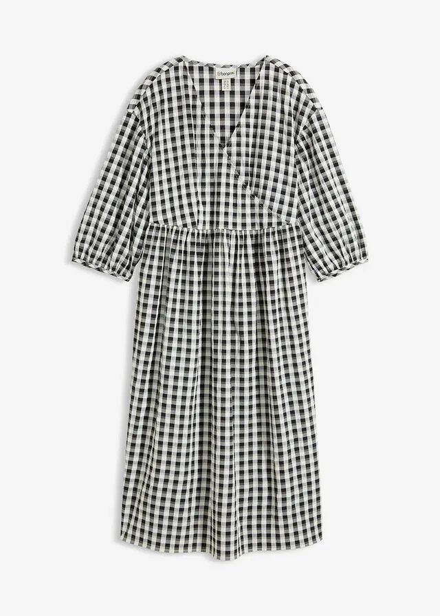 Vestido midi con corte holgado