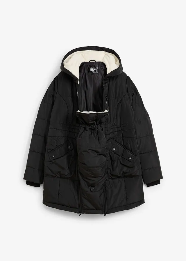 Chaqueta premamá 3 en 1 con inserto de porteo