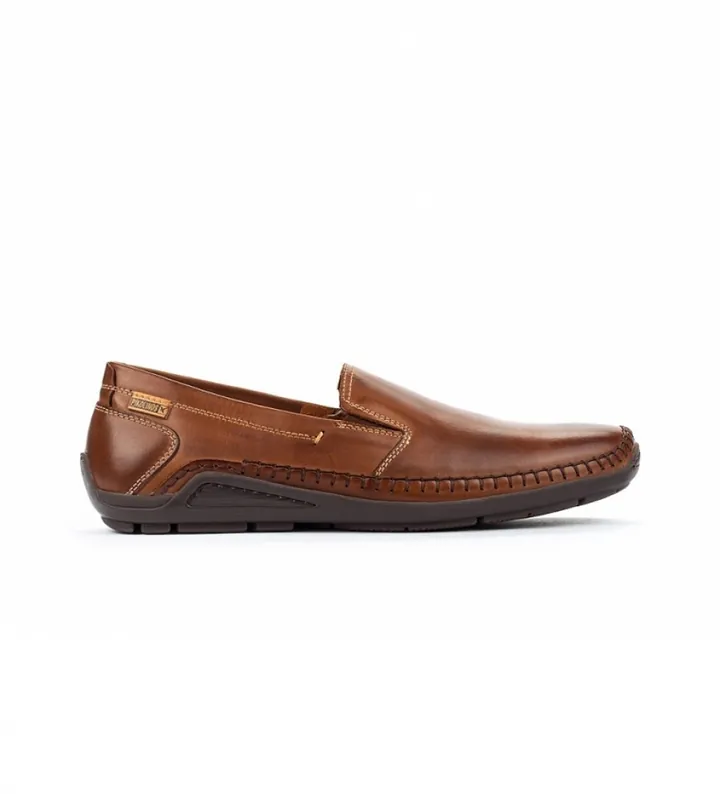 Pikolinos para hombre. 06H-5303 Mocasines de piel Azores 06H marrón (40), Plano, Casual