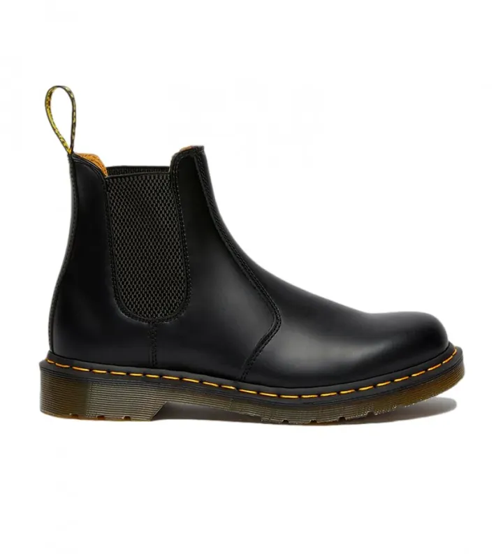 Dr Martens unisex. 22227001 Botas de piel 2976 Ys Smooth negro (36), Plano, Ninguno, Casual