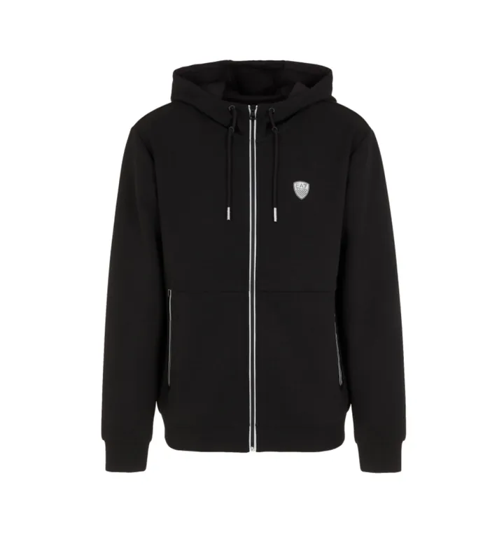 EA7 para hombre. 8NPM20_PJ4EZ Sudadera Train Premium negro (3XL), Casual, Deportivo, Algodón, Multideporte