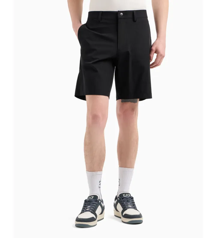 EA7 para hombre. 7M000194_AF14589 Bermudas Golf Pro de tejido técnico Ventus7 marino (3XL), Casual, Poliamida