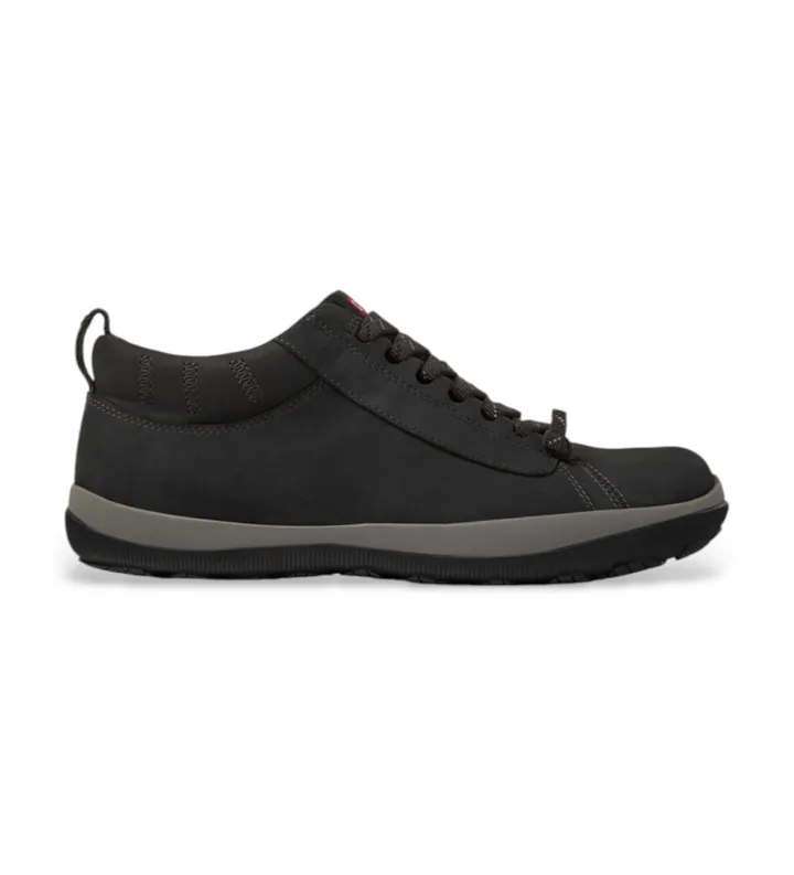 Camper para hombre. K300285-044 Zapatillas de Piel Peu Pista GM gris (41), Plano, Cordones, Casual