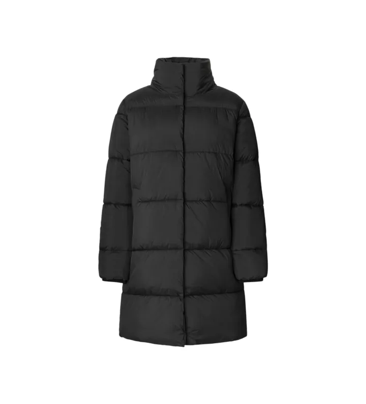Pepe Jeans para mujer. PL4024358 Abrigo Tatum negro (M), Casual, Nylon