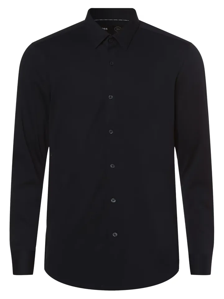 BOSS Camisa de negocios 'Hank' marino