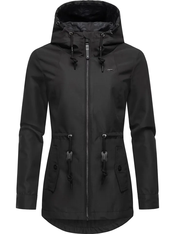 Ragwear Chaqueta de entretiempo 'Monadis' negro