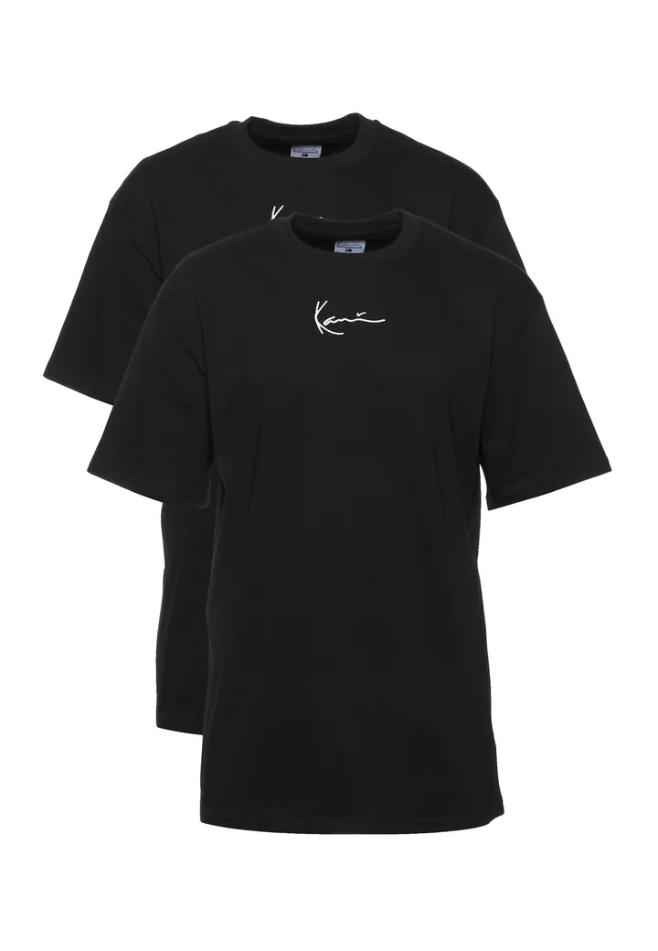 Karl Kani Camiseta 'KM234-061-1'  negro / blanco