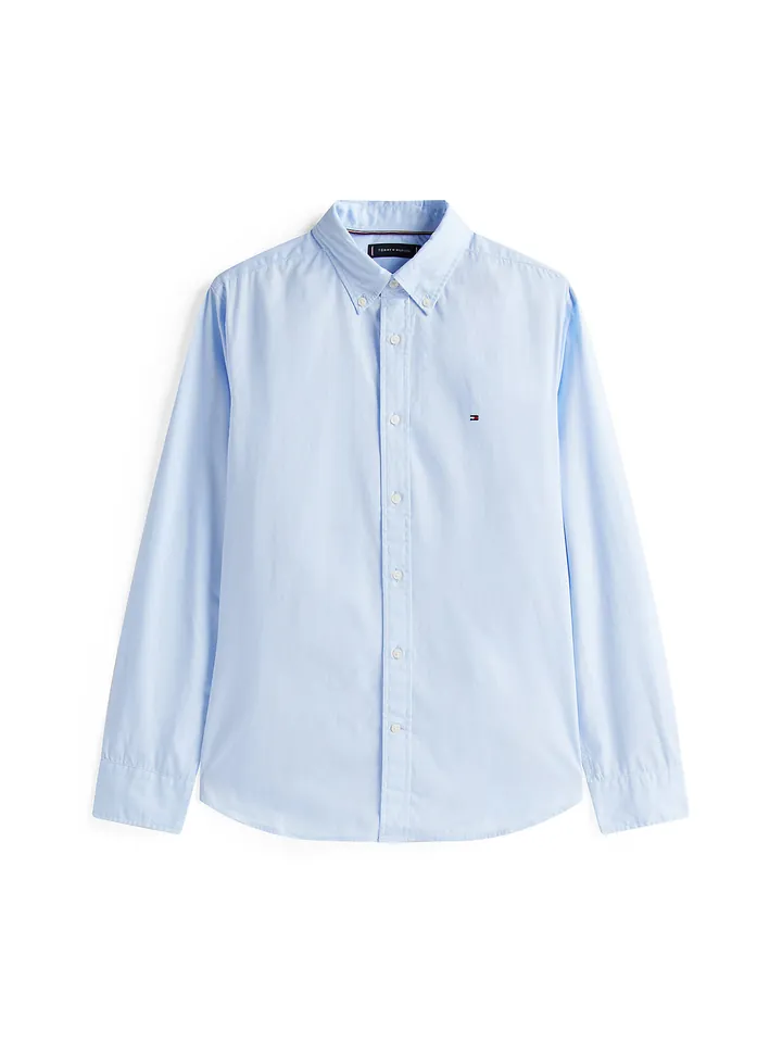 TOMMY HILFIGER Camisa 'Flex' azul cielo