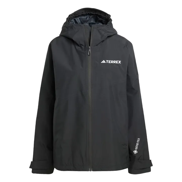 ADIDAS TERREX Chaqueta de montaña 'Xperior' negro / blanco