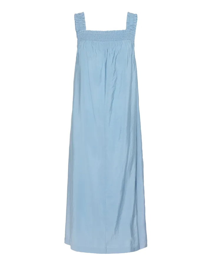 Kaffe Vestido  azul cielo