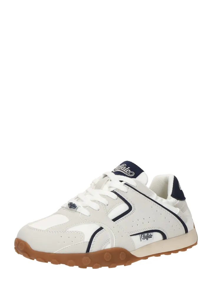 BUFFALO Zapatillas deportivas bajas 'Azura' azul noche / gris claro / blanco