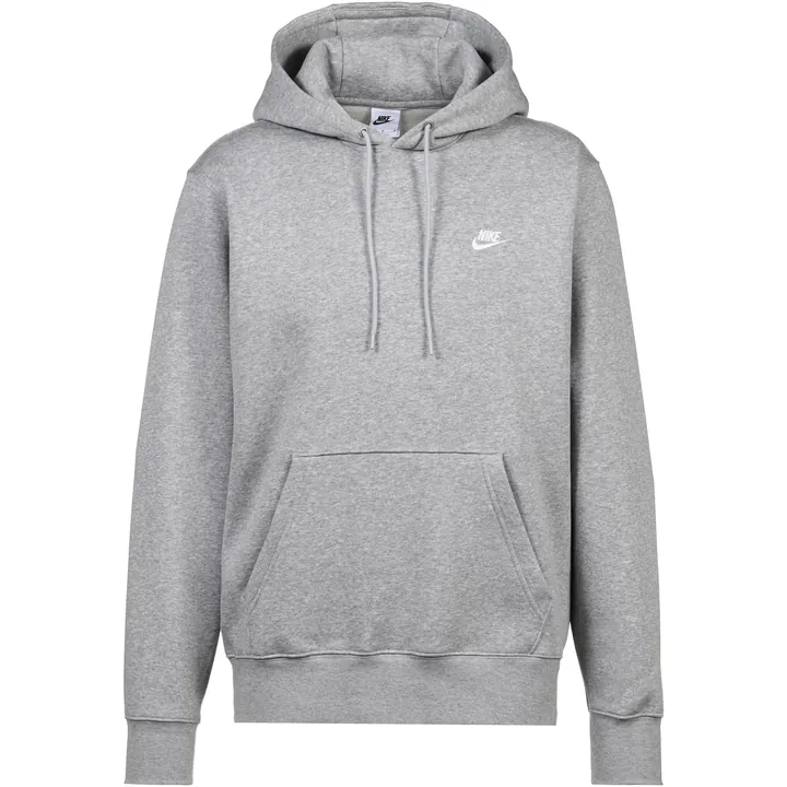 Nike Sportswear Sudadera 'Club'  gris claro / blanco