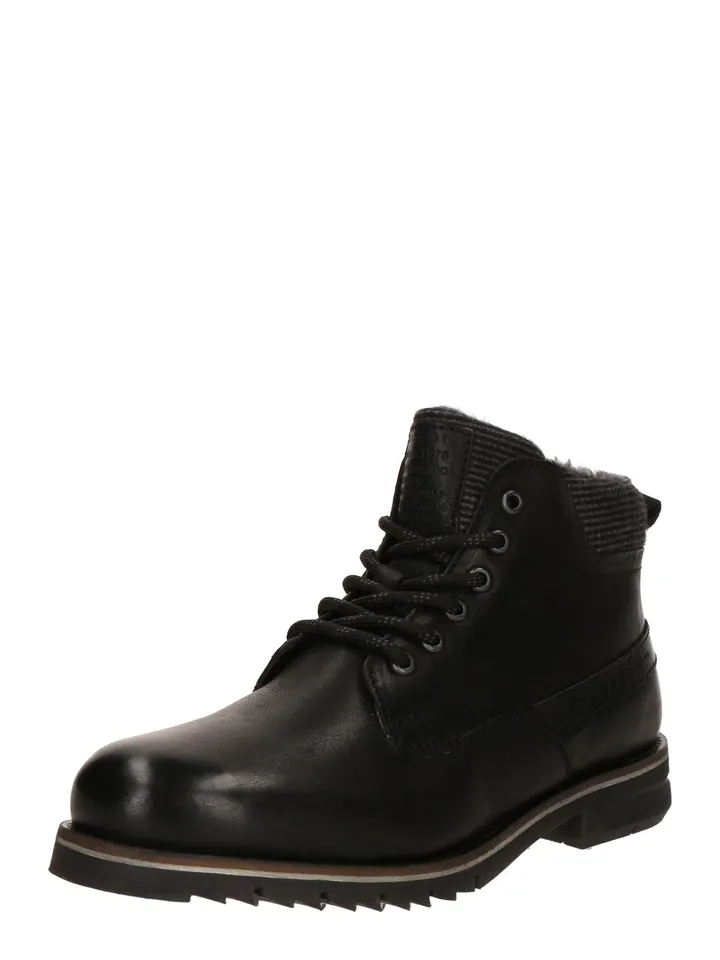 bugatti Botas con cordones negro