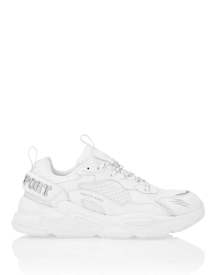Plein Sport Zapatillas deportivas bajas 'Track King'  plata / blanco