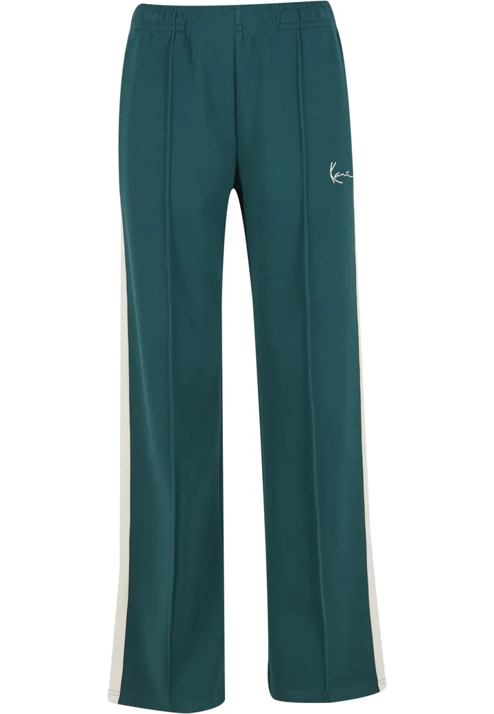 Karl Kani Pantalón  verde oscuro / blanco