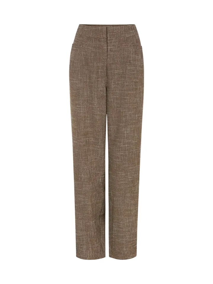 Soft Rebels Pantalón ' SRLumi ' sepia