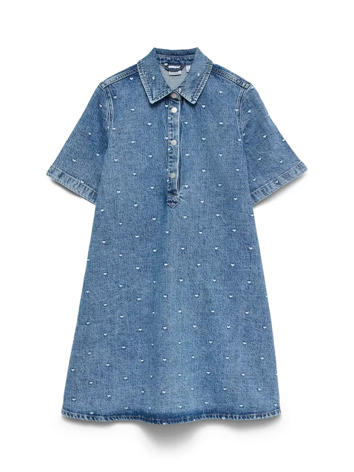 VERO MODA Vestido 'VMOcina' azul denim