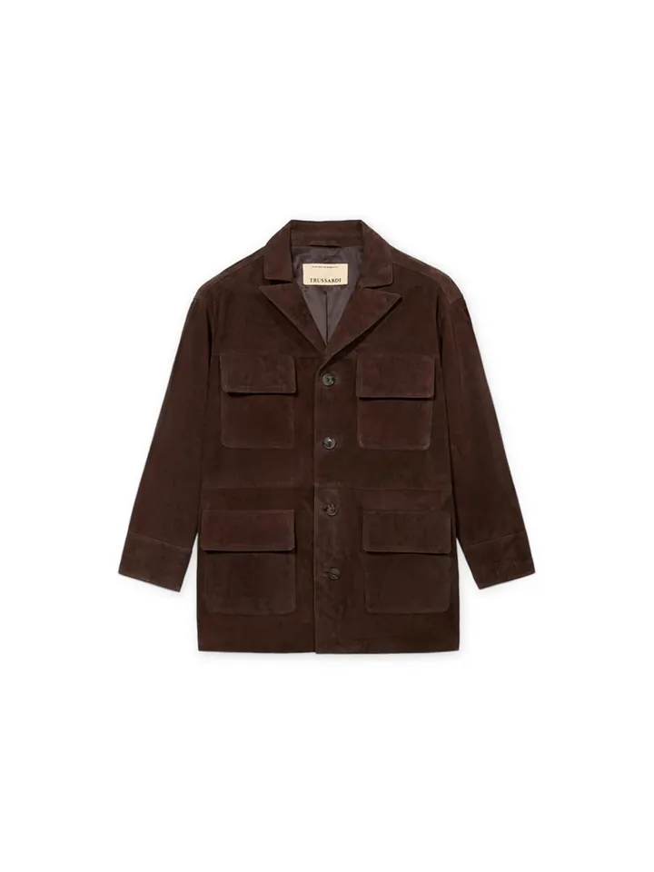 Trussardi Chaqueta de entretiempo marrón