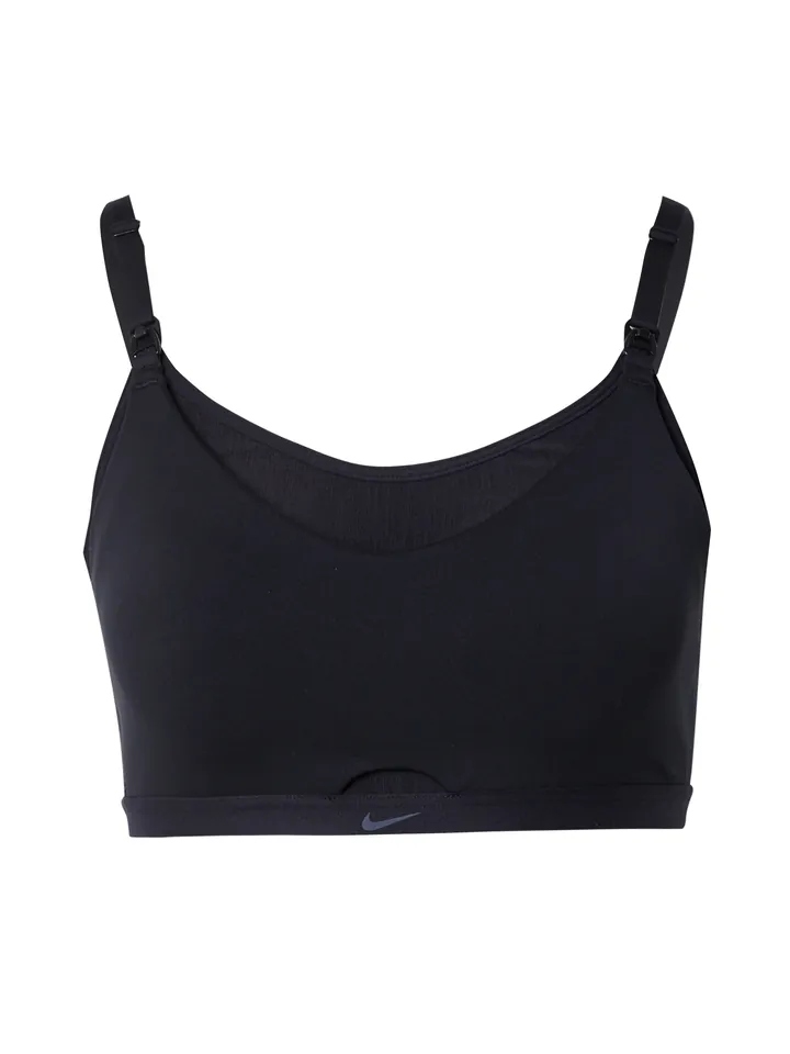 NIKE Sujetador deportivo 'ALATE' negro
