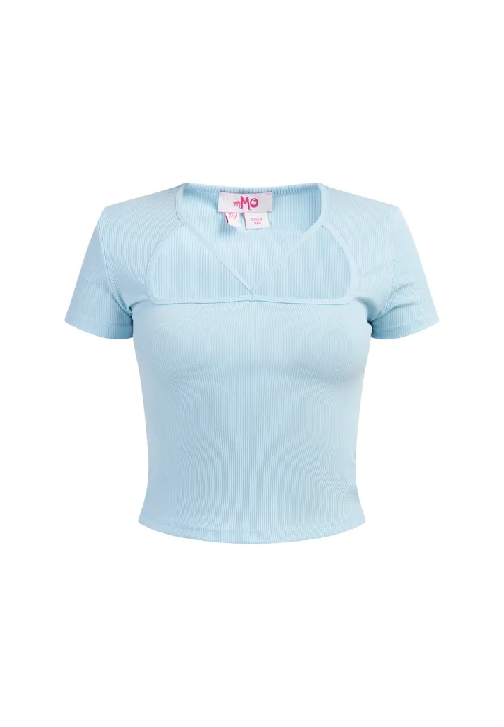 MYMO Camiseta  azul claro