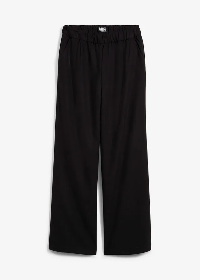 Pantalón Marlene con aspecto de lana