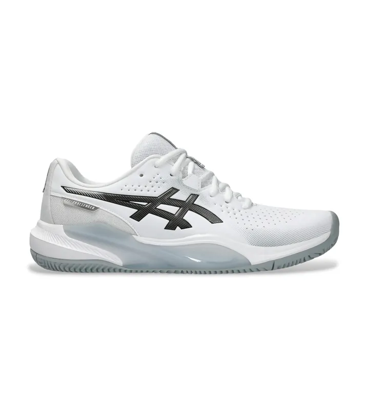 Asics para hombre. 1041A508 Zapatillas Gel Challenger 15 blanco (41.5), Plano, Cordones, Casual, Deportivo, Running, Multideporte