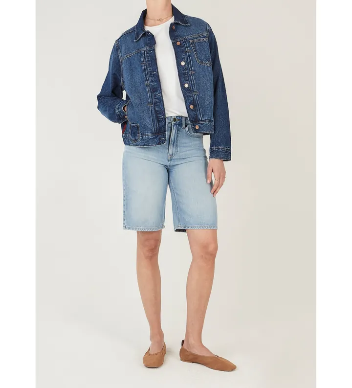 Pepe Jeans para mujer. PL40244635A1 Chaqueta Regular denim azul (M), Casual, Algodón