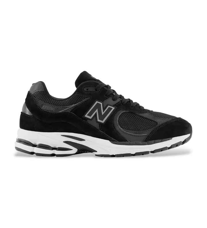 New Balance para hombre. M2002RV1 Zapatillas 2002R negro (40), Plano, Cordones, Casual, Deportivo