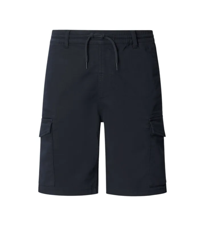 Pepe Jeans para hombre. PM8000036 Shorts Gymdigo Cargo marino (28), Casual, Algodón