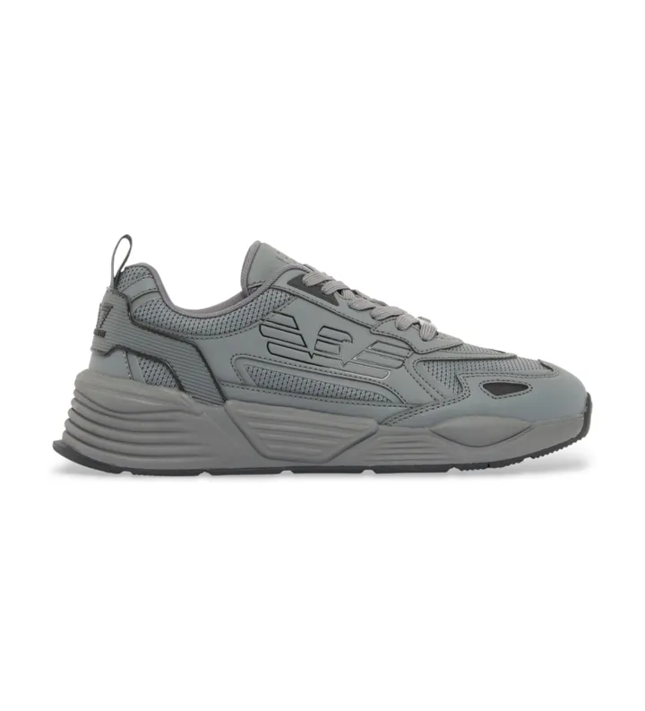 EA7 unisex. 7X000306_AF23595 Zapatillas Ace Runner Special Gris (36 2/3), Plano, Cordones, Casual