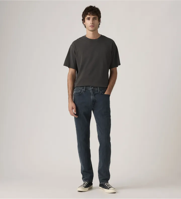 Levi's para hombre. 29507-1809 Jeans 502 Taper azul oscuro (29/32), Casual, Algodón, Denim