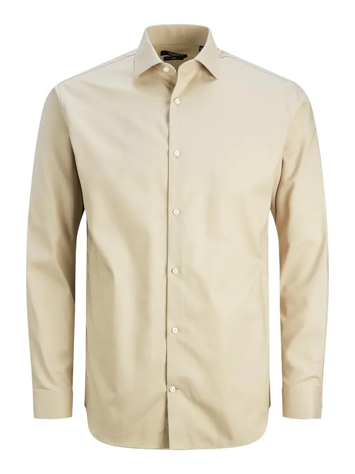 JACK & JONES Camisa 'JPRBLAPARKER'  beige oscuro