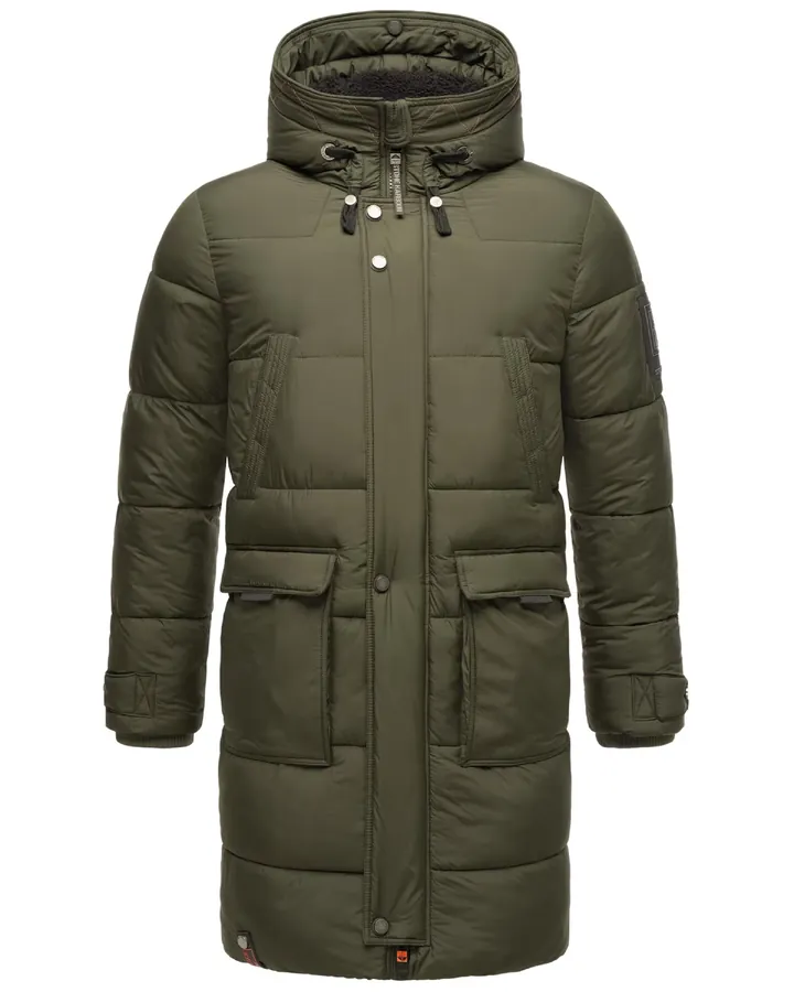 STONE HARBOUR Parca de invierno 'Beviis' caqui