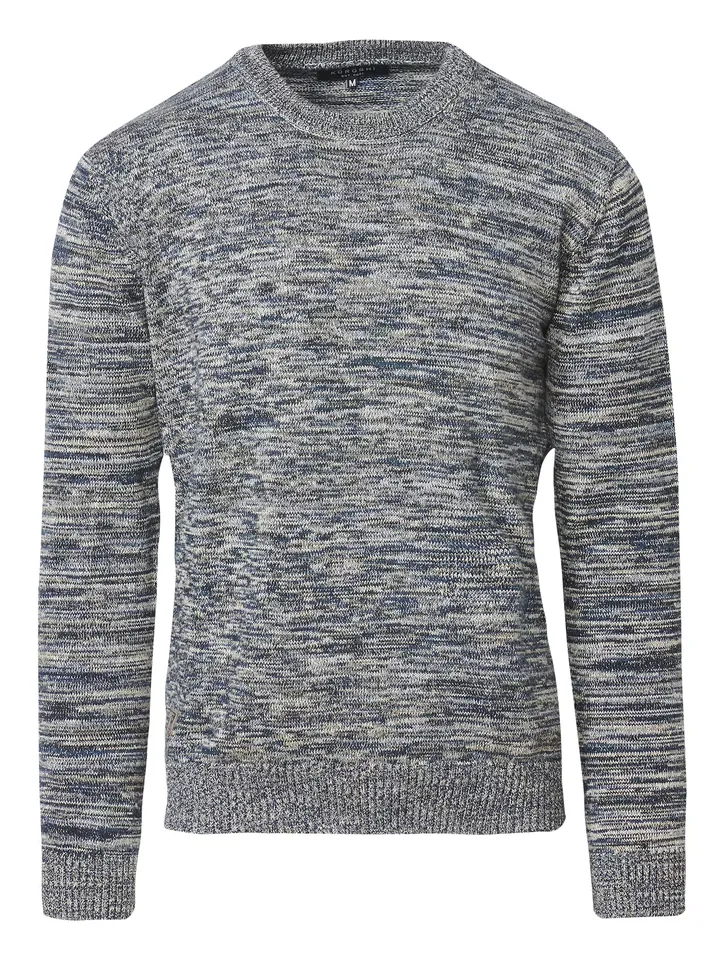 KOROSHI Jersey azul / gris
