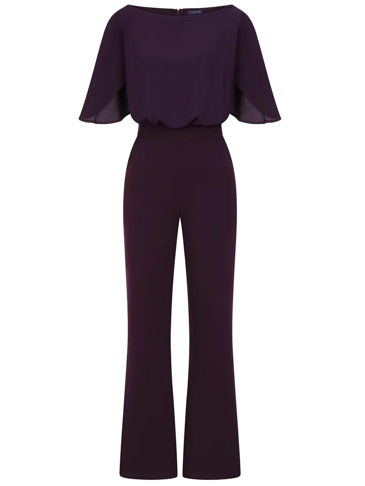 HotSquash Jumpsuit lila oscuro
