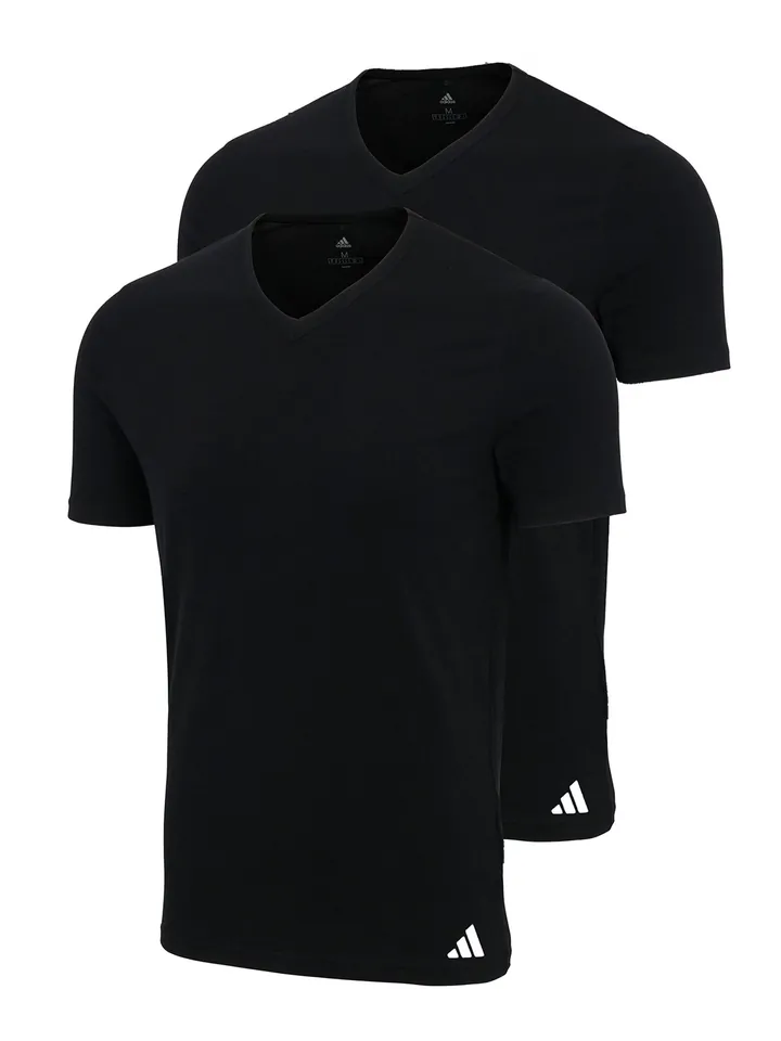 ADIDAS SPORTSWEAR Camiseta 'Active Flex' negro / blanco